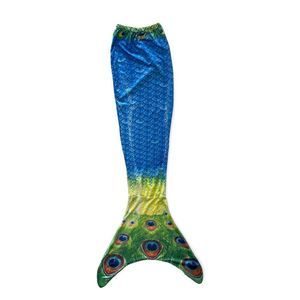 Mermaid snap bottom costume girls dress up small